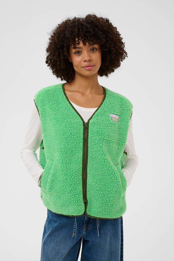Culture Catina Teddy Waistcoat (+Farver)