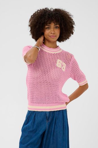 Culture Alika Crochet Pullover