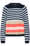 Pulz Abena Stripe Pullover