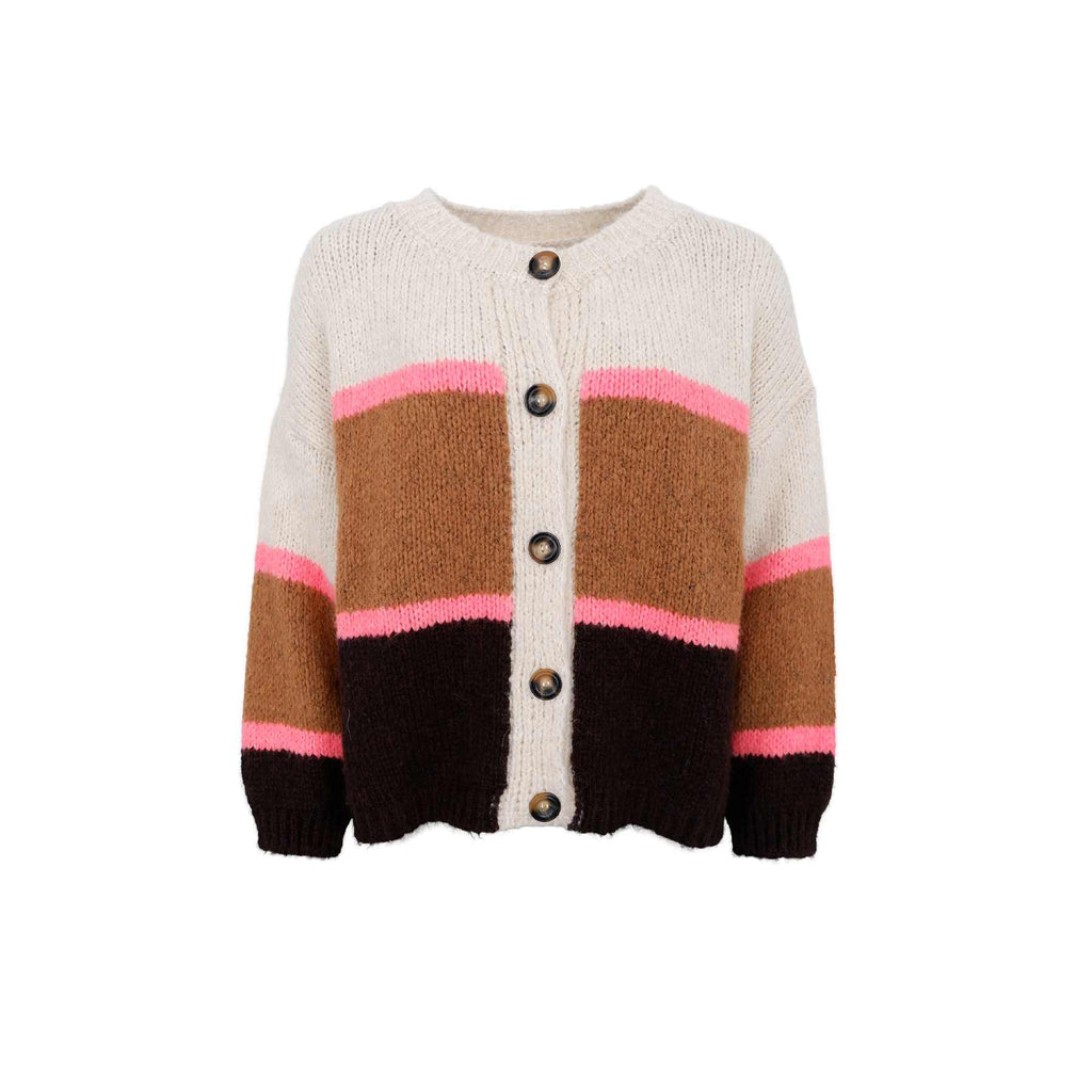 Black Colour Hildur Knit Cardigan
