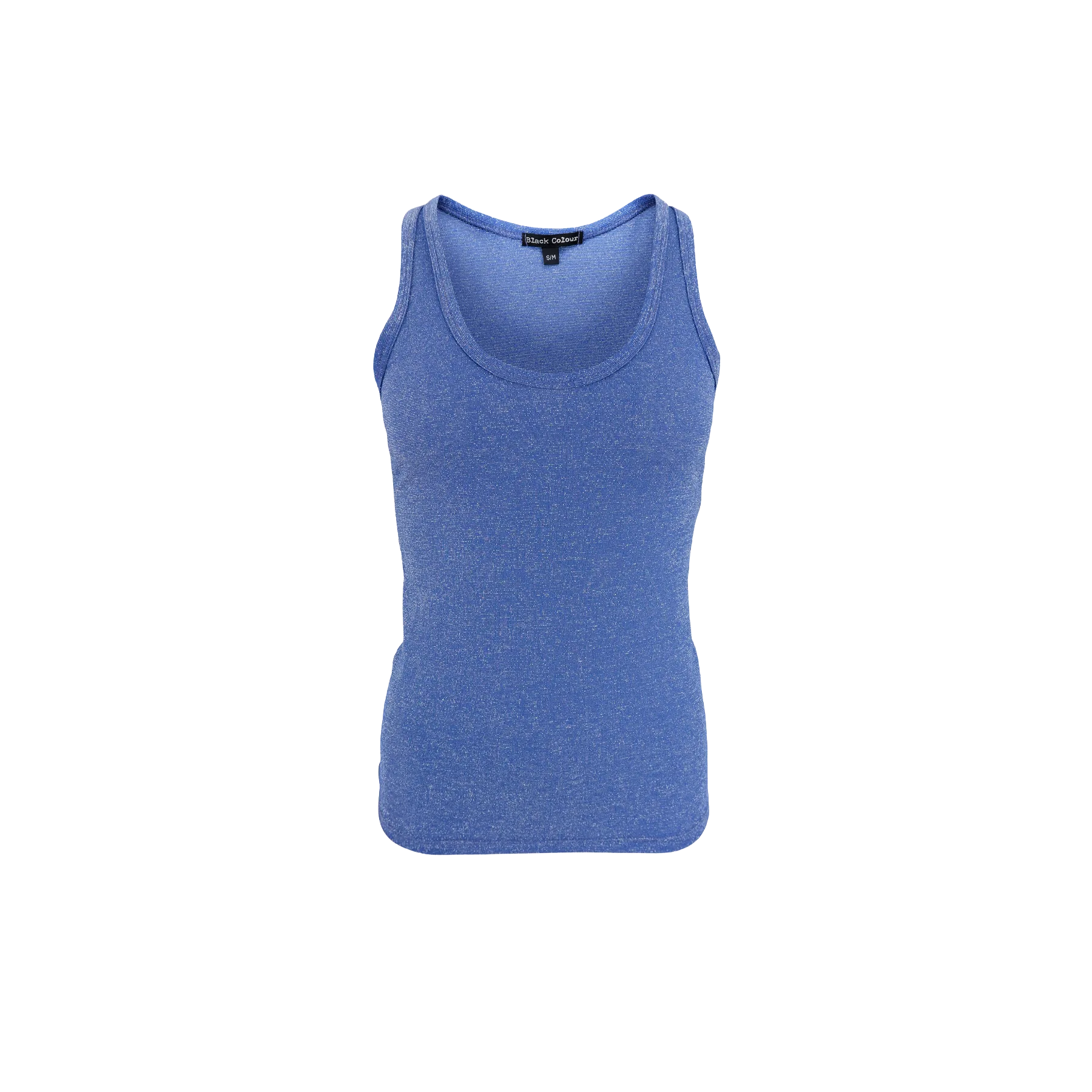 Black Colour Faye Lurex Top (+Farver)