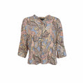 Black Colour Luna Flared Sleeve Blouse (+Farver)