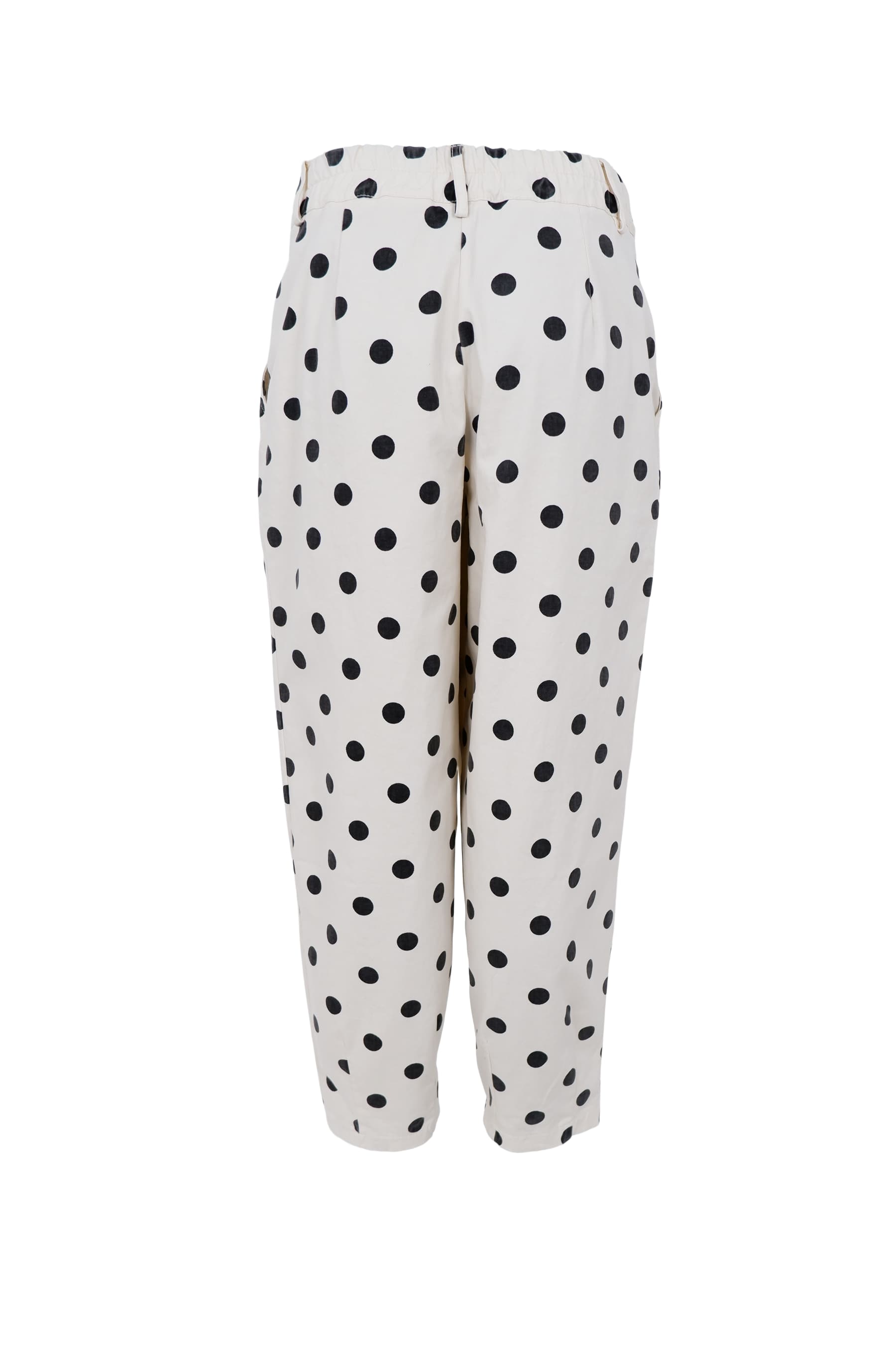 Black Colour Ellie Barrel Pant