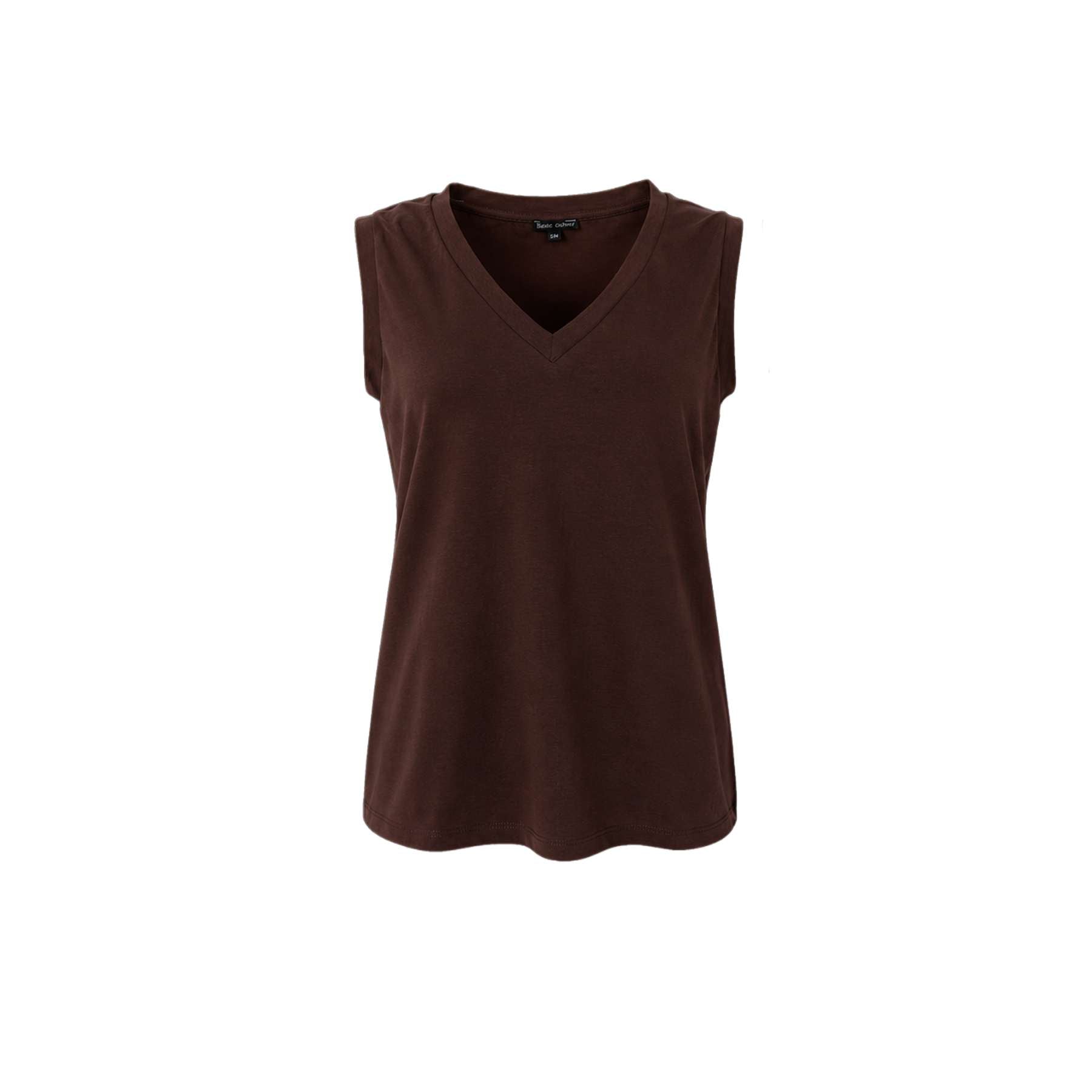 Black Colour May V-Neck Top (+Farver)