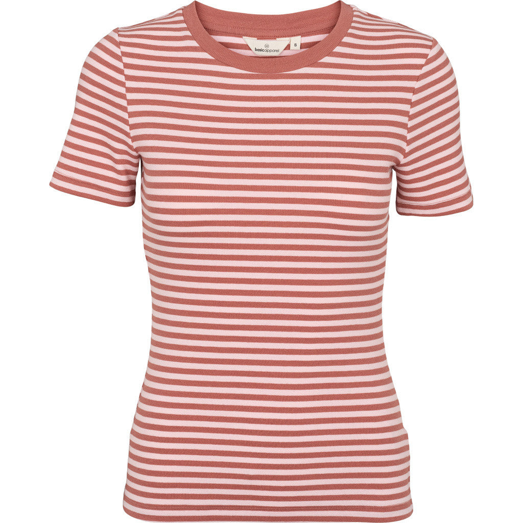 basicapparel Ludmilla SS O-Neck (+Farver)