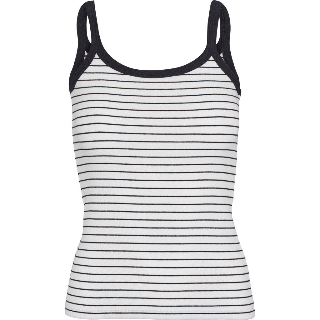 basicapparel Ludmilla Strap Top (+Farver)