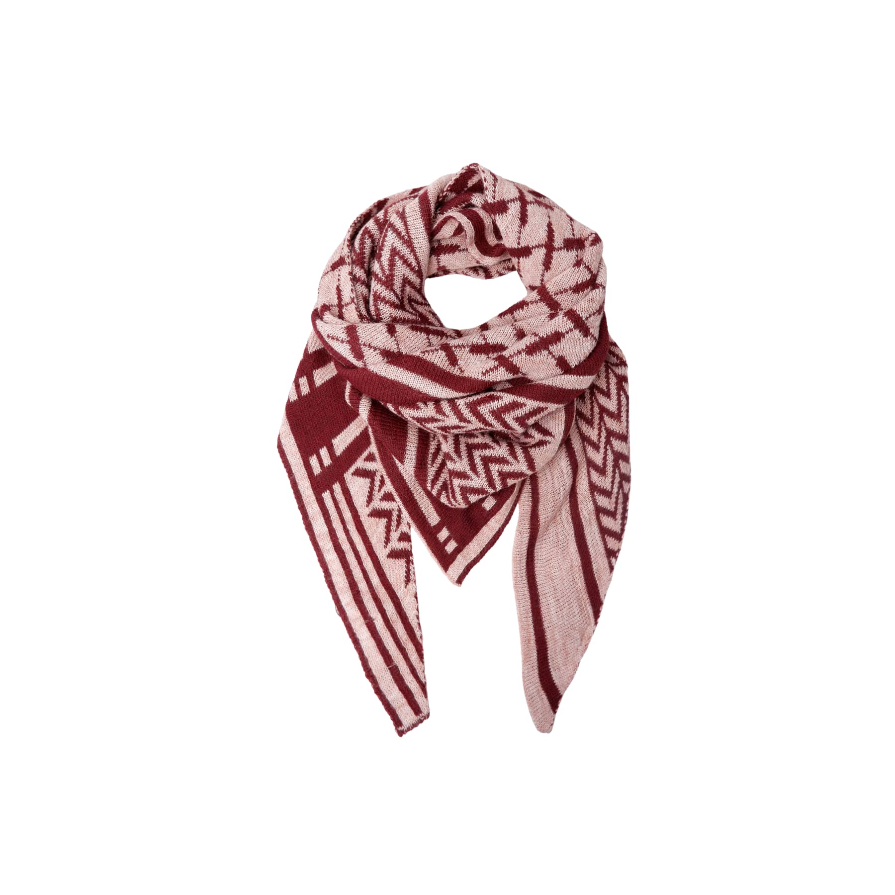 Black Colour Triangle Scarf (+Farver)
