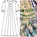 In Front Lucette Dress