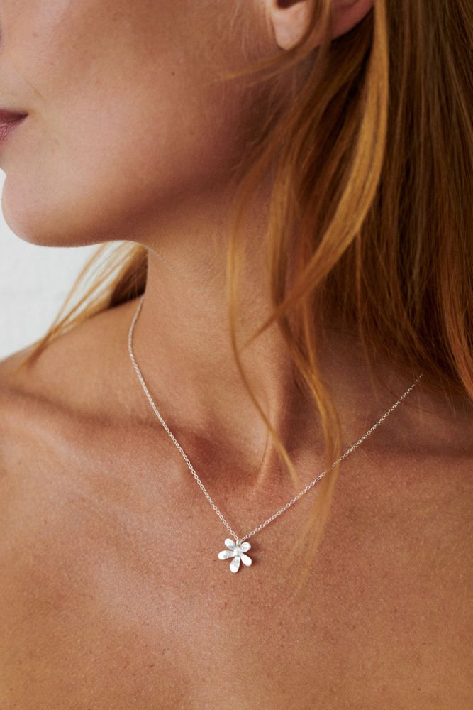 Pernille Corydon Wild Poppy Necklace 42-46 cm