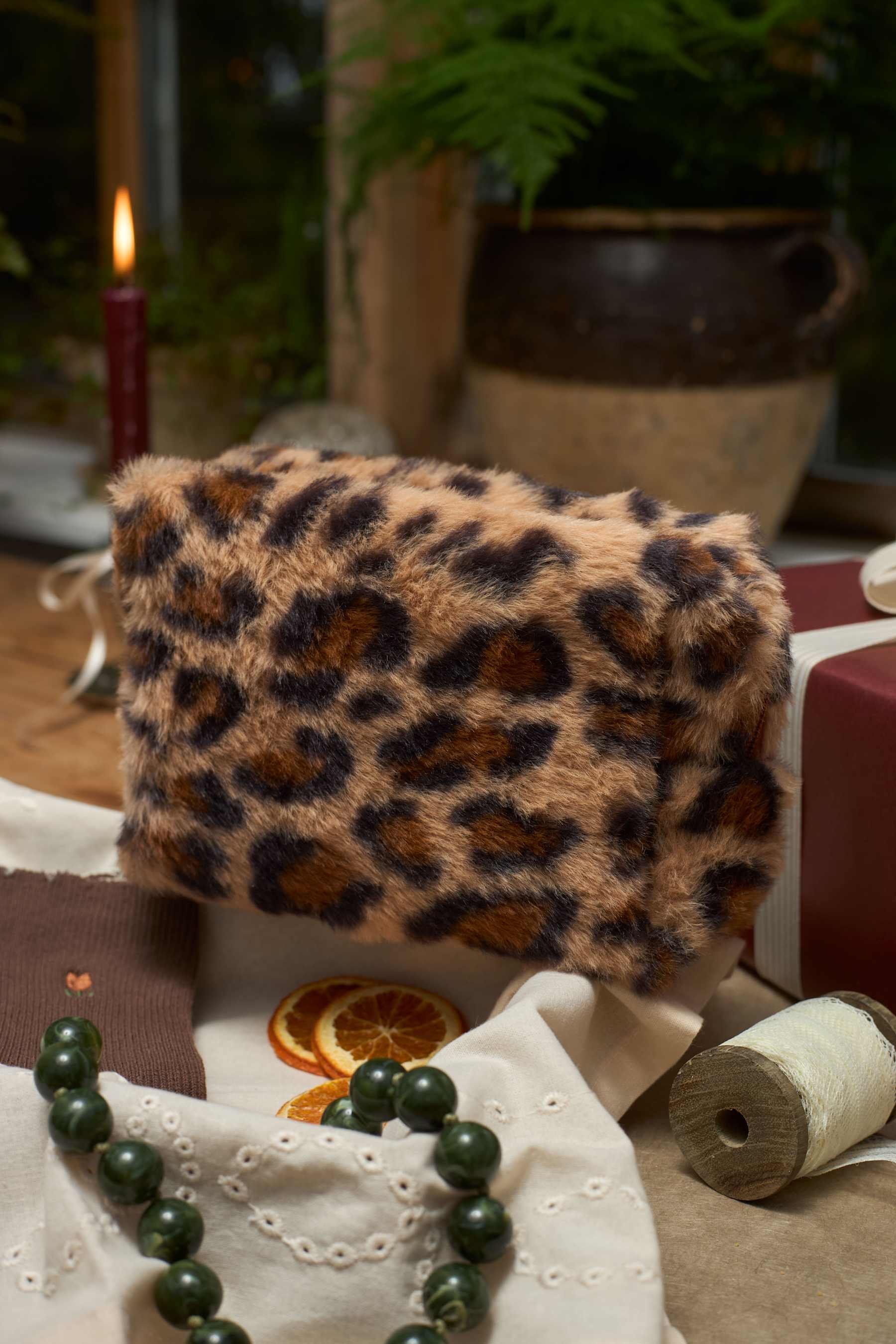 Black Colour Dynia Makeup Bag