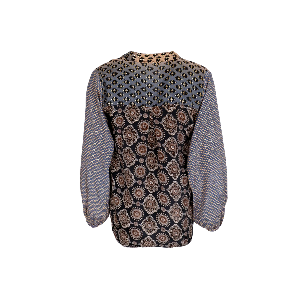Black Colour Kaftan Blouse (+Farver)