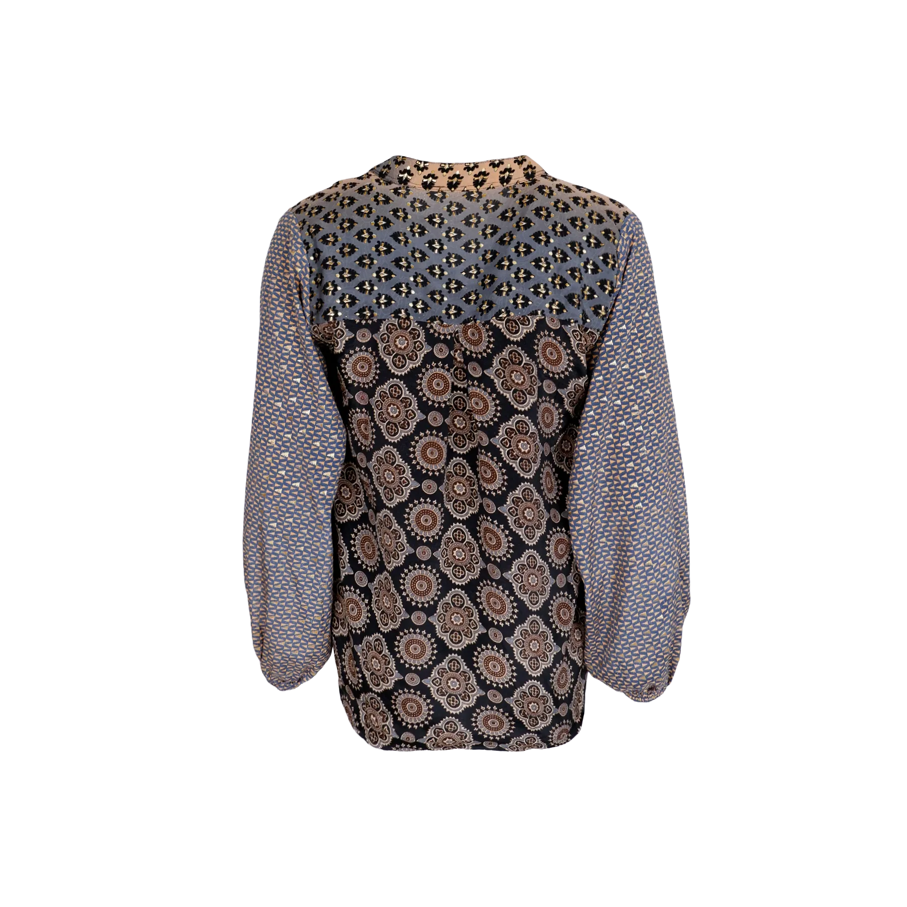 Black Colour Kaftan Blouse (+Farver)