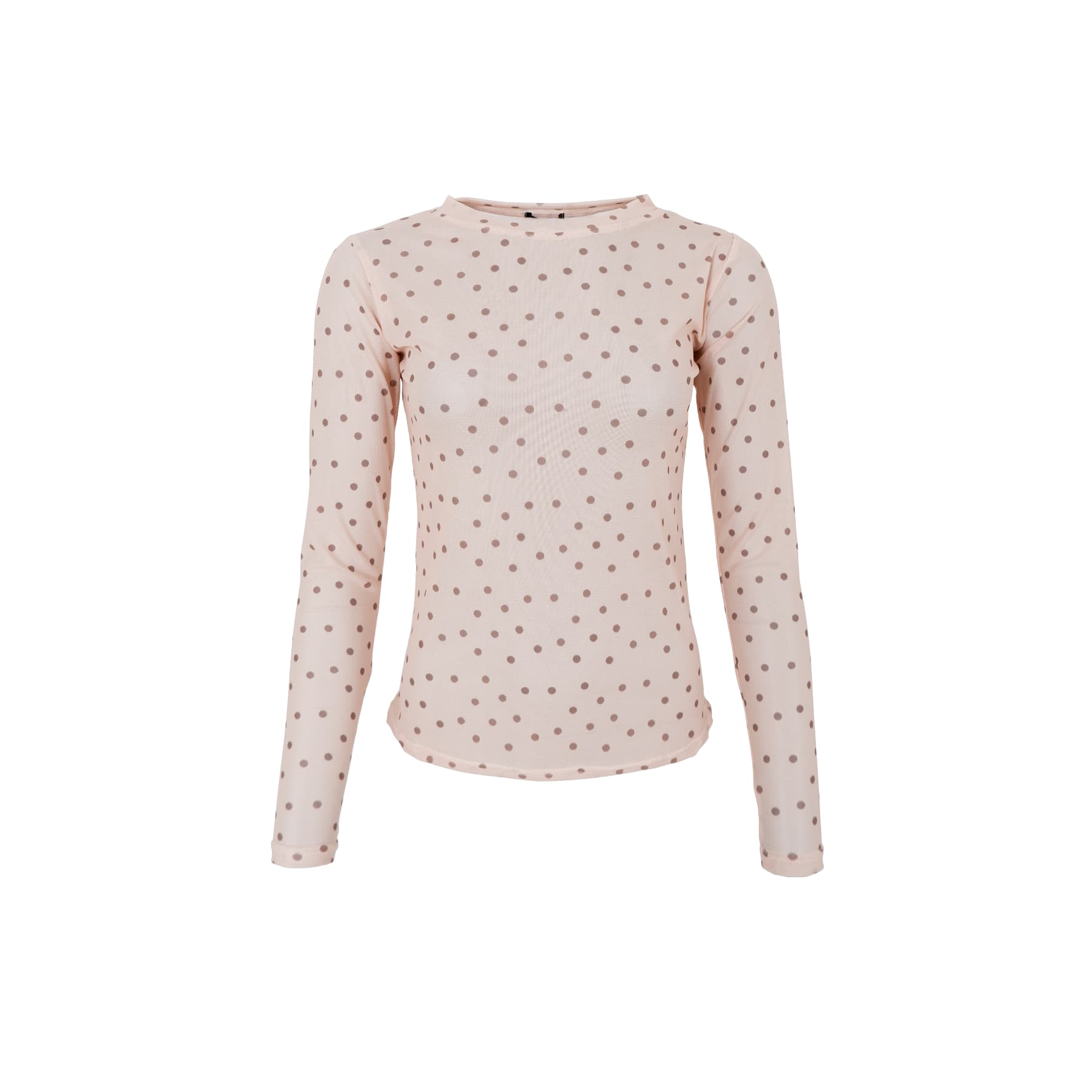 Black Colour Annie Mesh Blouse(+Farver)