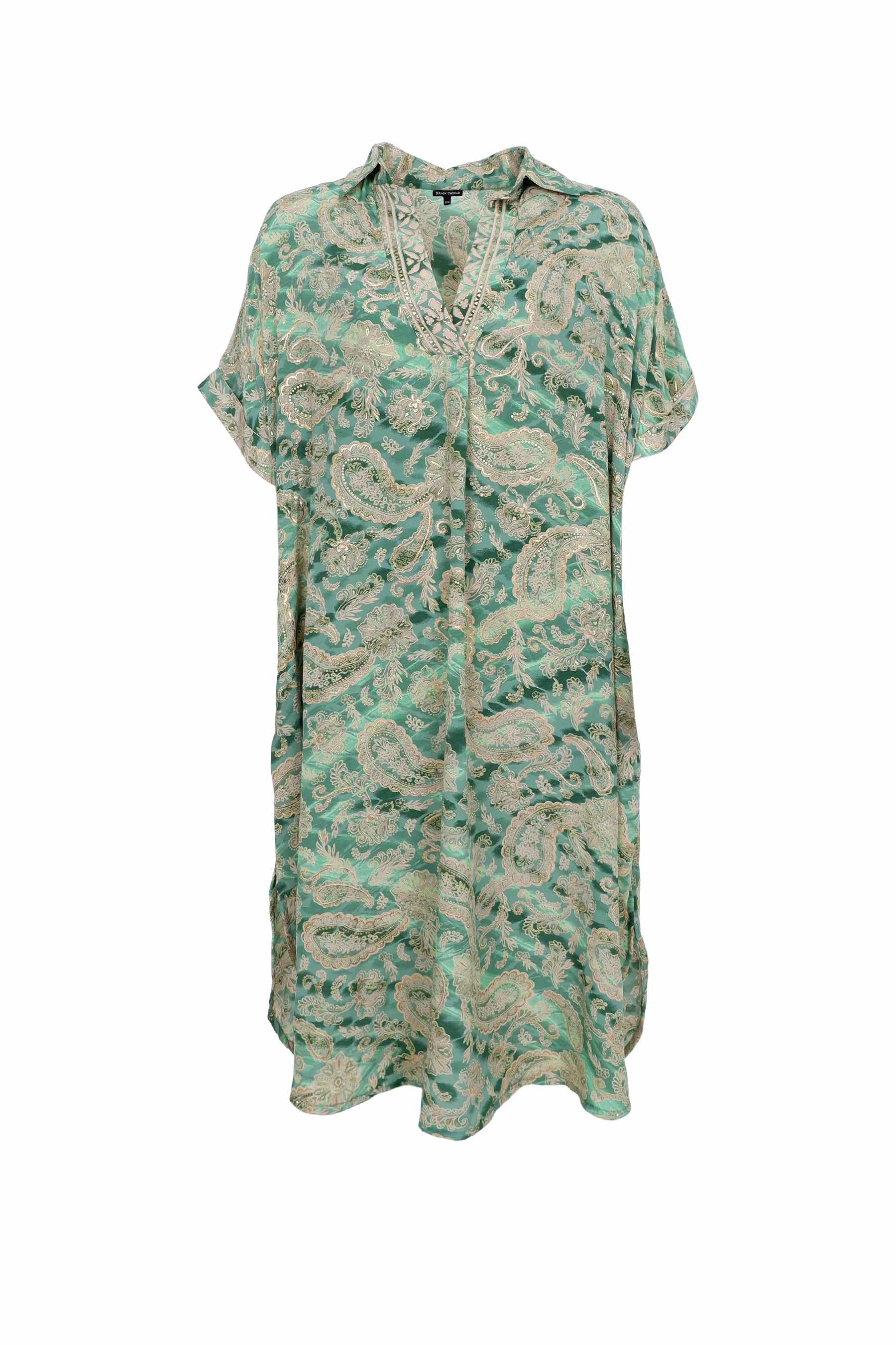 Black Colour Luna Kaftan Tunica