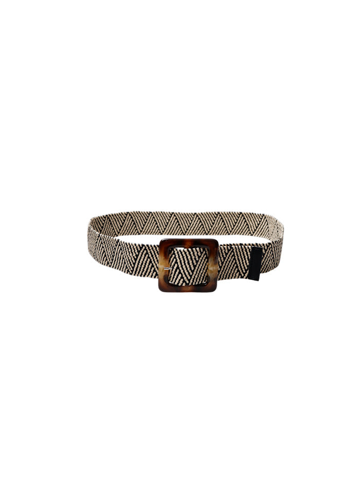 Black Colour Anett Jute Belt