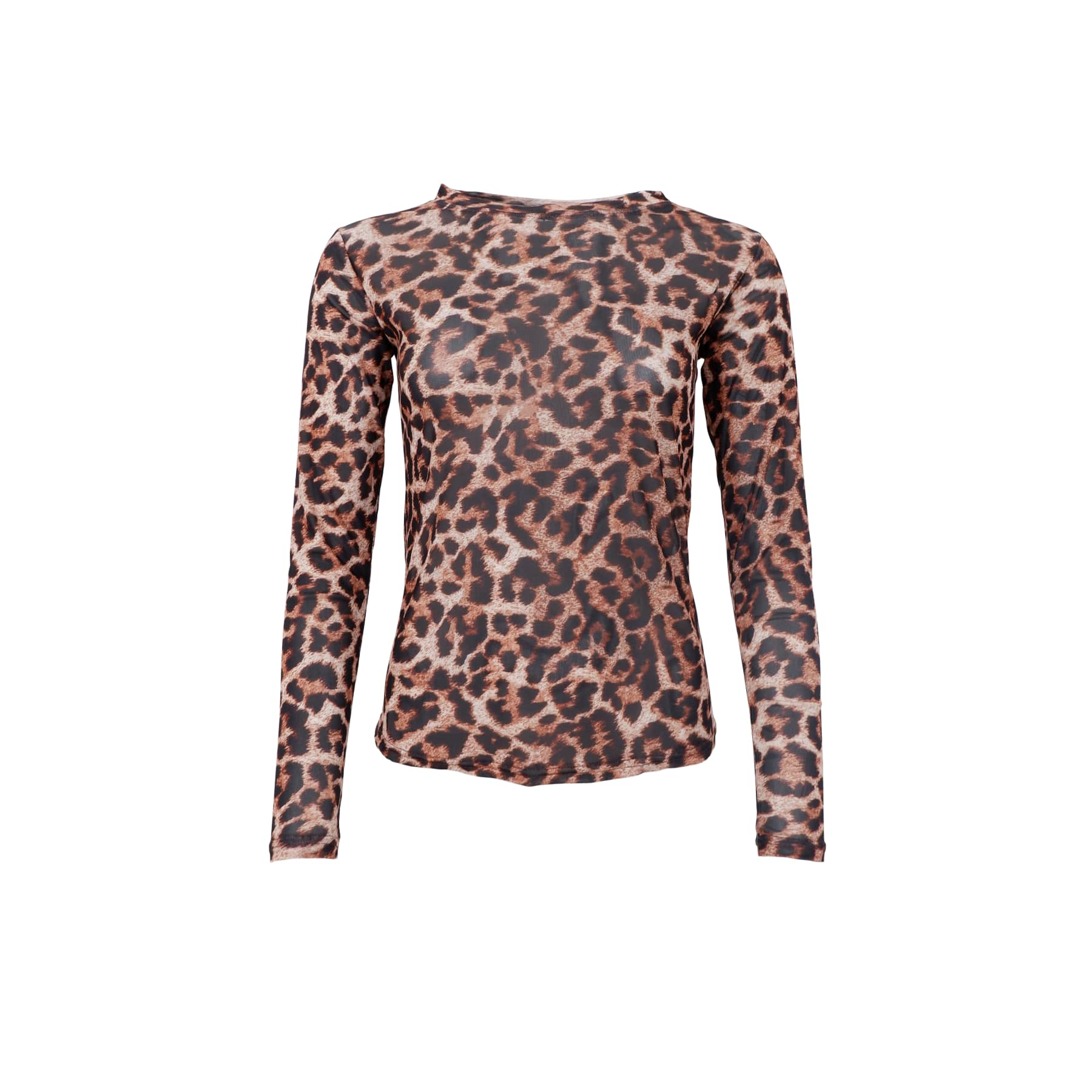 Black Colour Annie Mesh Blouse(+Farver)