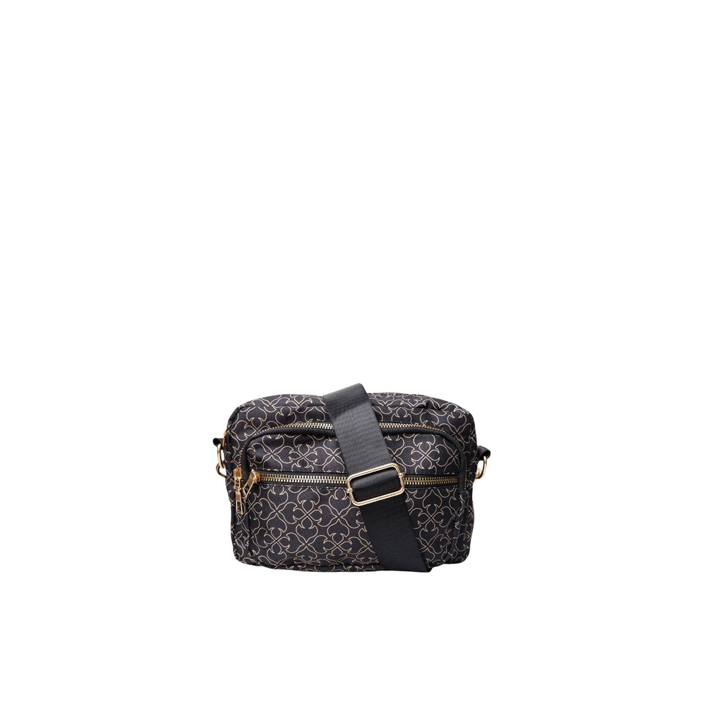 Black Colour Vanda Printed Bag
