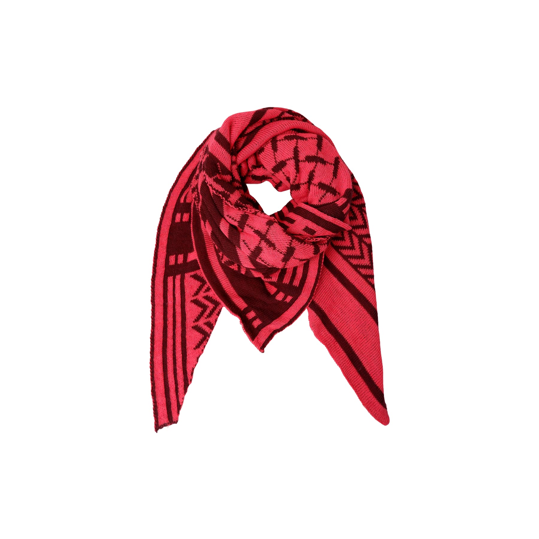 Black Colour Triangle Scarf (+Farver)