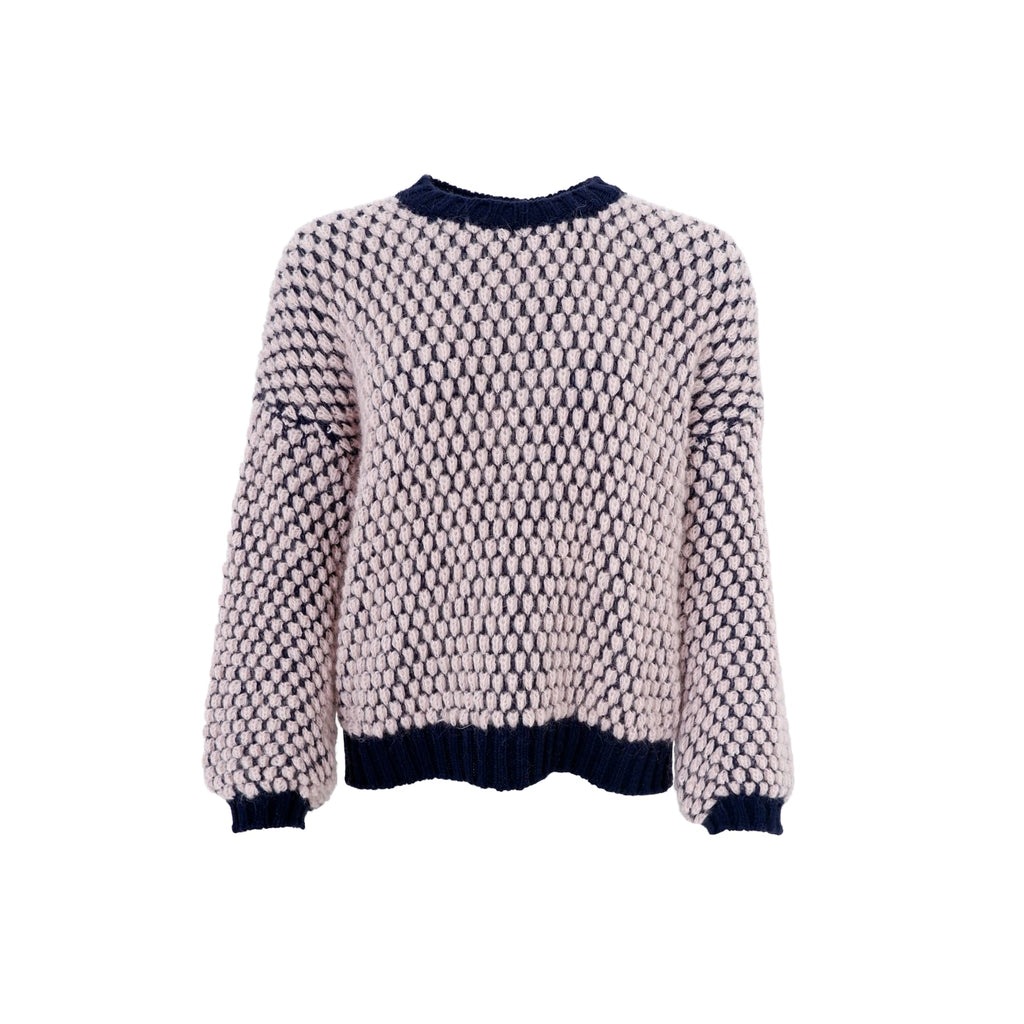 Black Colour Bubble Knit