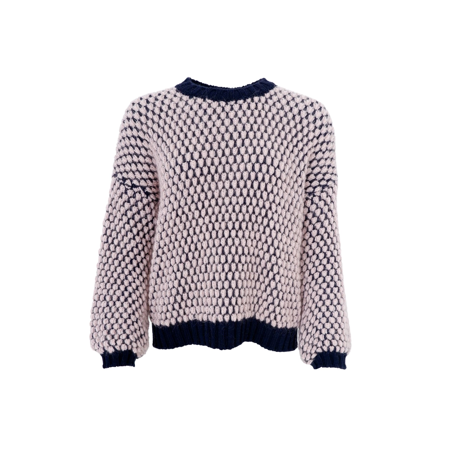 Black Colour Bubble Knit