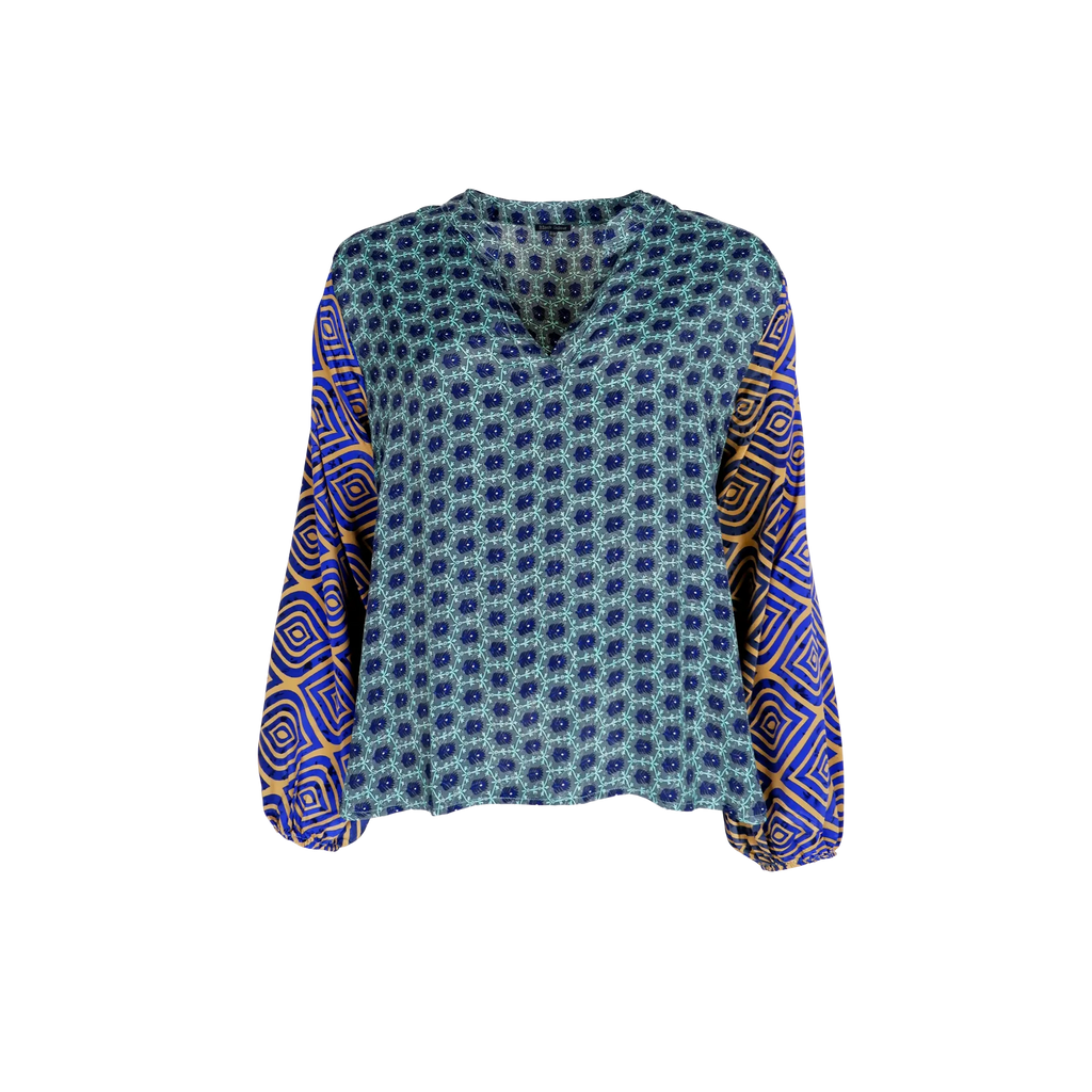 Black Colour Kaftan Blouse (+Farver)