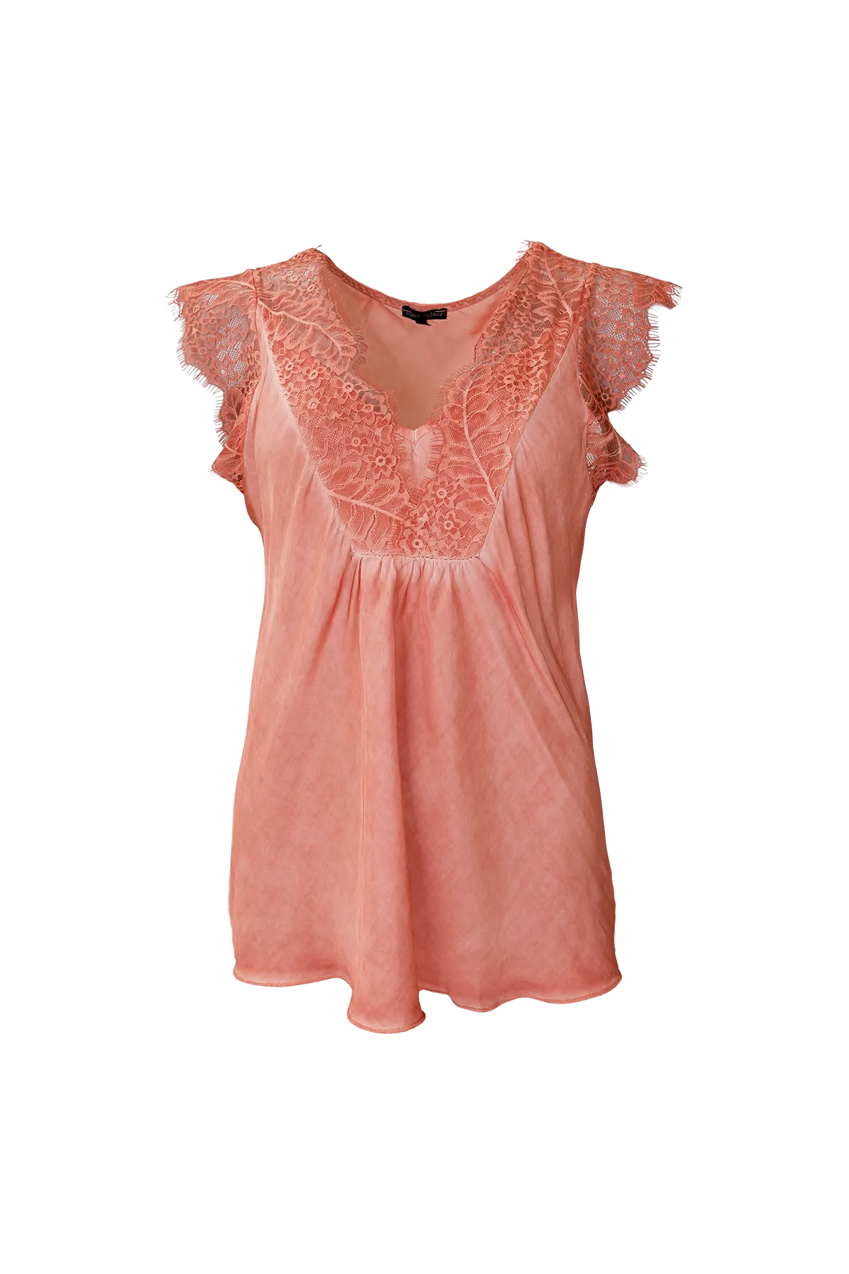 Black Colour Billy Lace Top (+Farver)