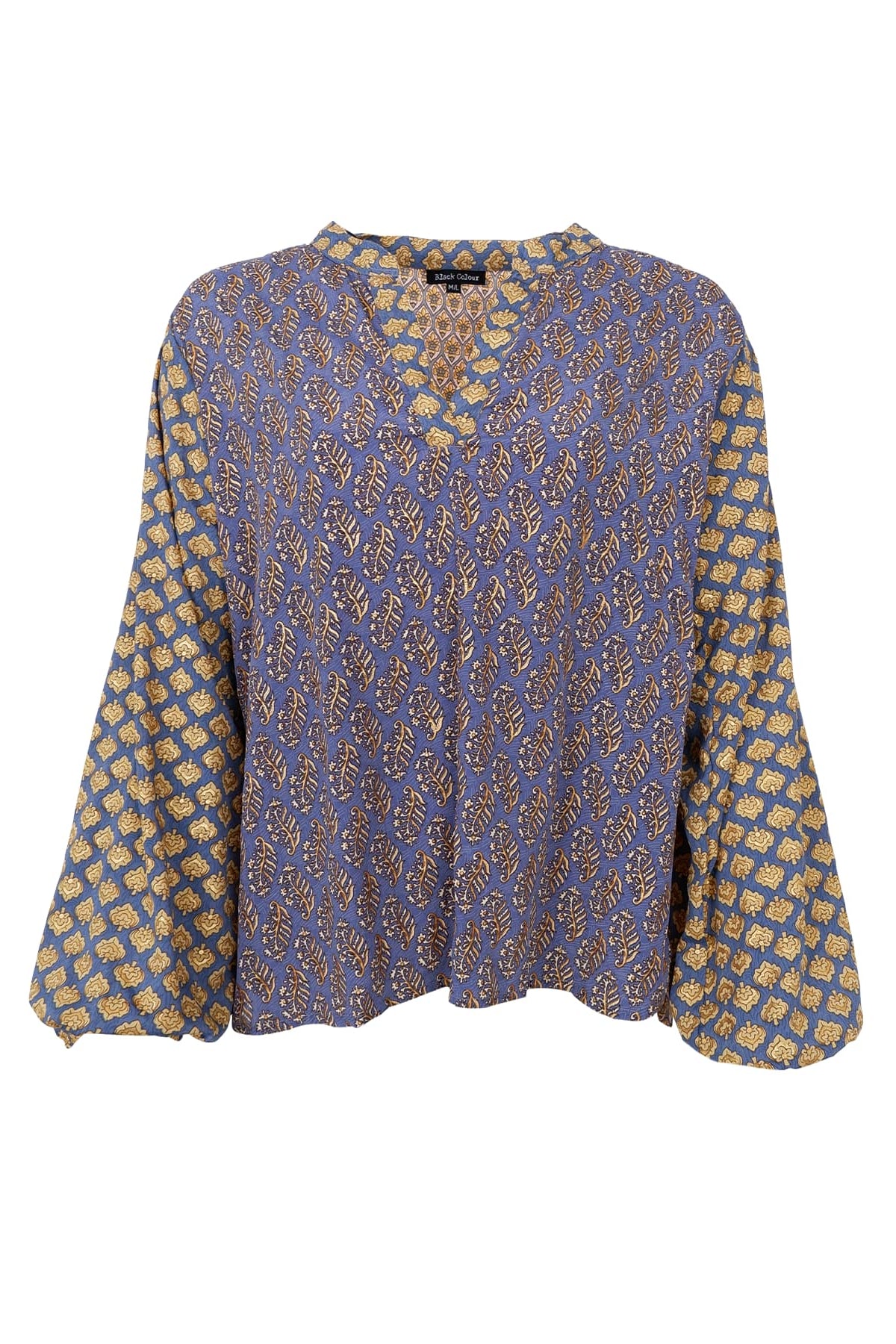 Black Colour Luna Blouse