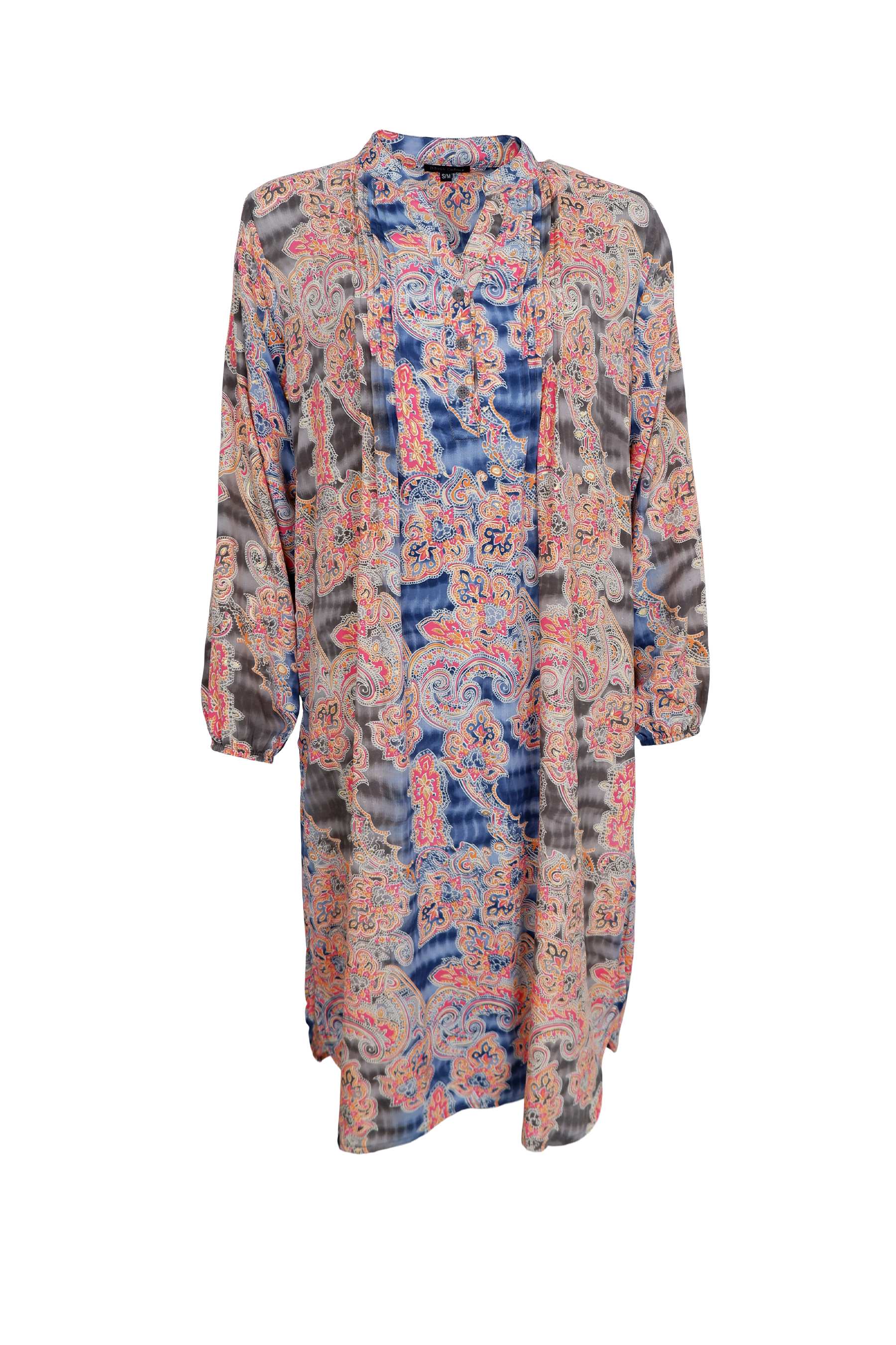 Black Colour  Luna Pleat Tunic dress