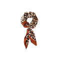Black Colour Nira Mini Scarf golden ring
