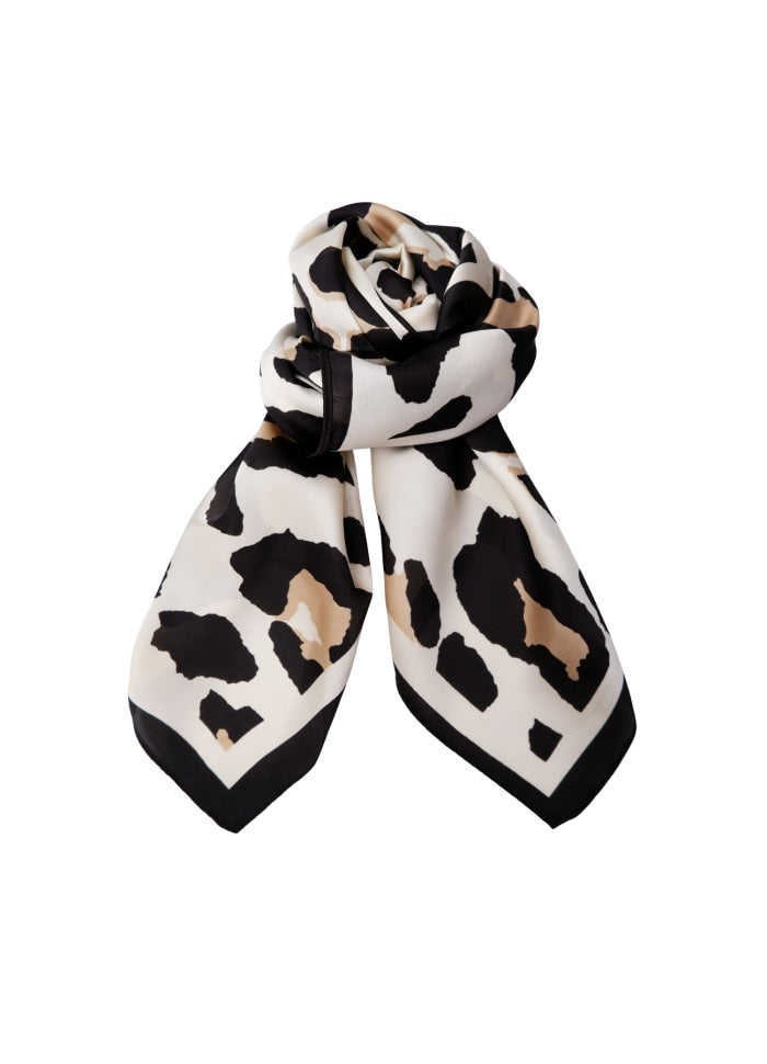 Black Colour Lexie Mini Scarf (+ Farver)