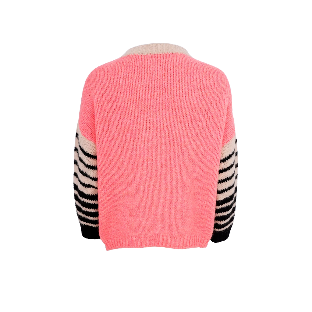 Black Colour Hilda Knit Cardigan