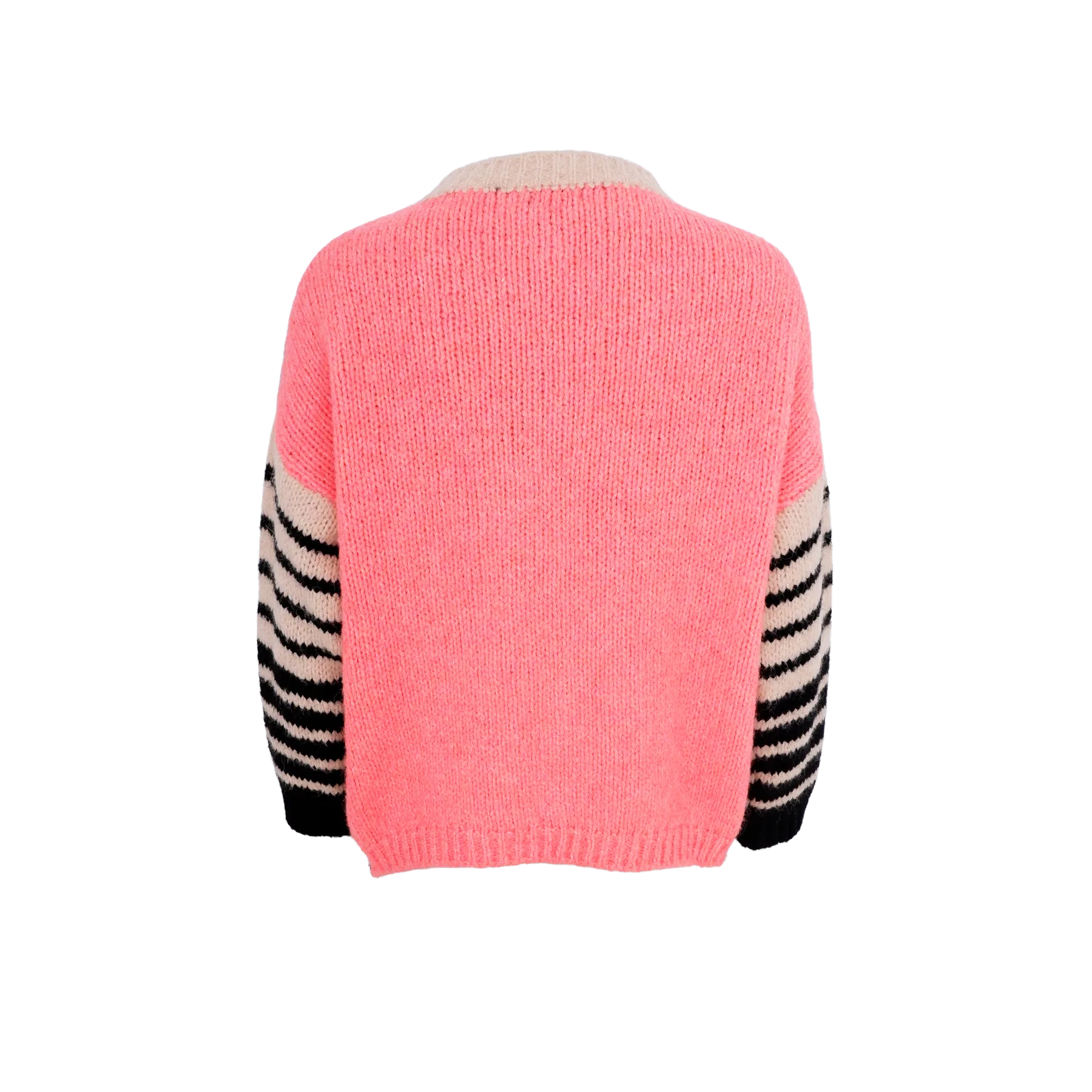 Black Colour Hilda Knit Cardigan