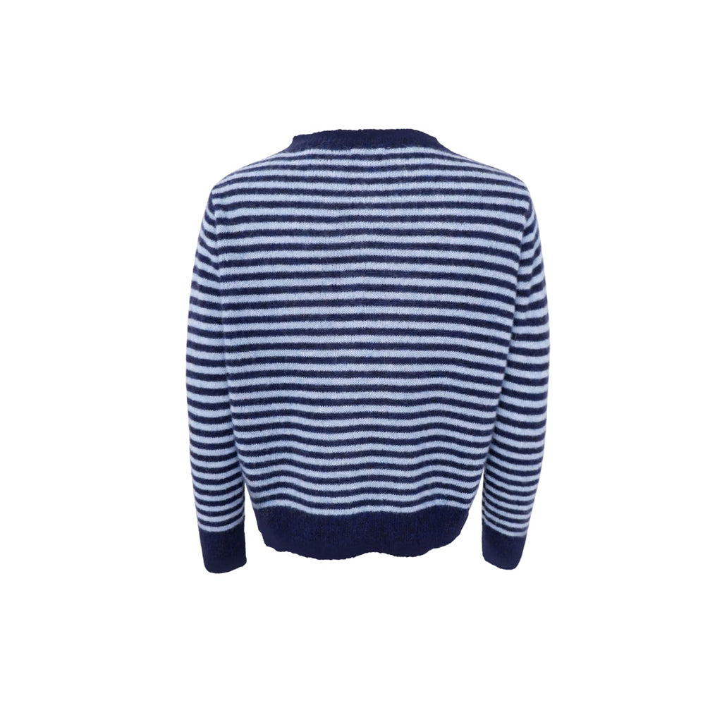 Black Colour Dell Stripe Knit