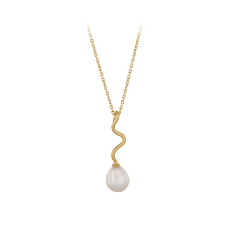 PERNILLE CORYDON BAY NECKLACE(+FARVER) GULD / ONE Seminkjole