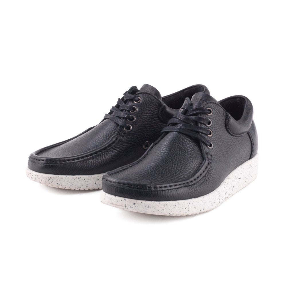 ANNA LEATHER BLACK NATURE  Seminkjole