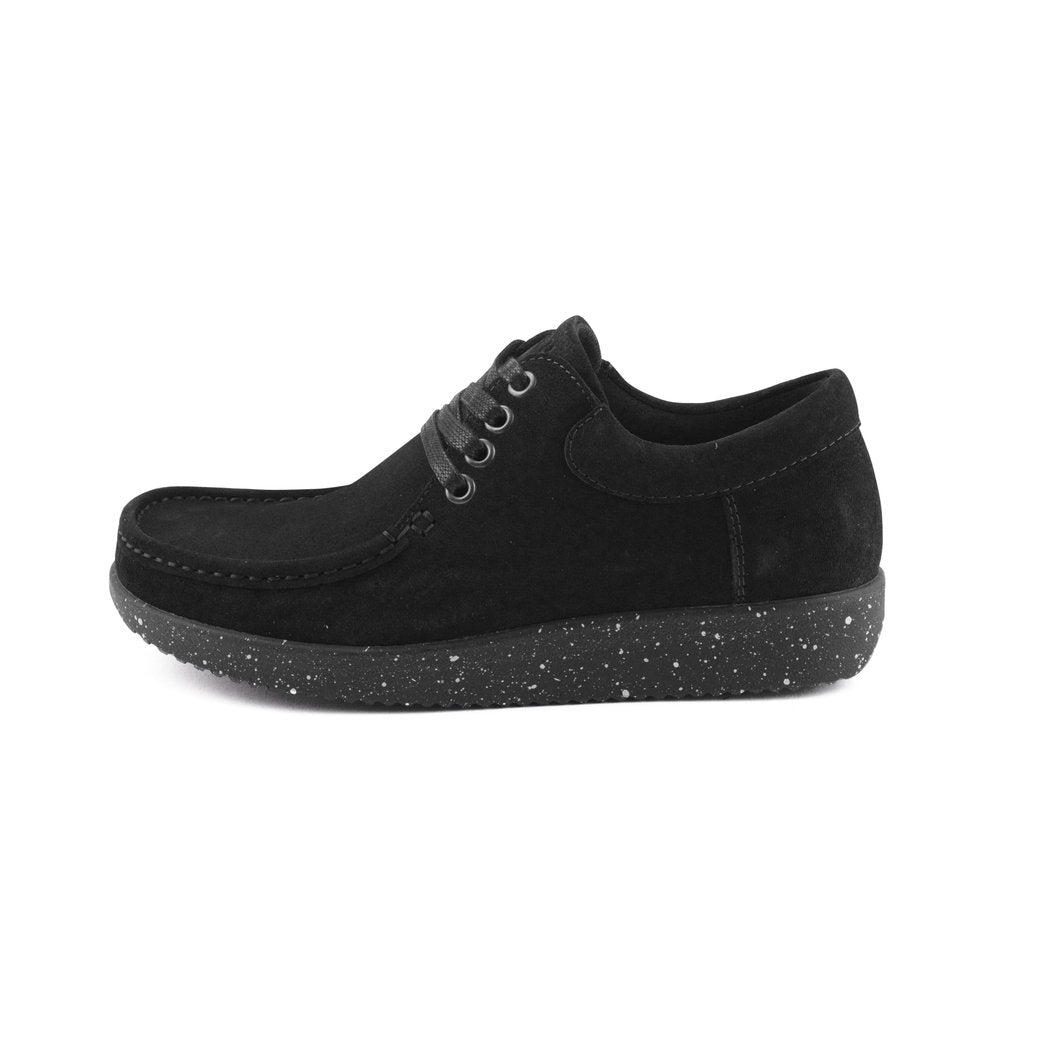 ANNA SUEDE BLACK NATURE  Seminkjole