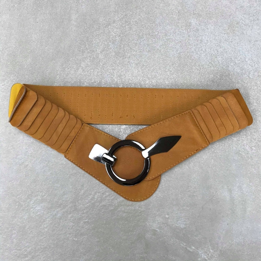 ELASTIK BELT THREEM (+FARVER) YELLOW Seminkjole