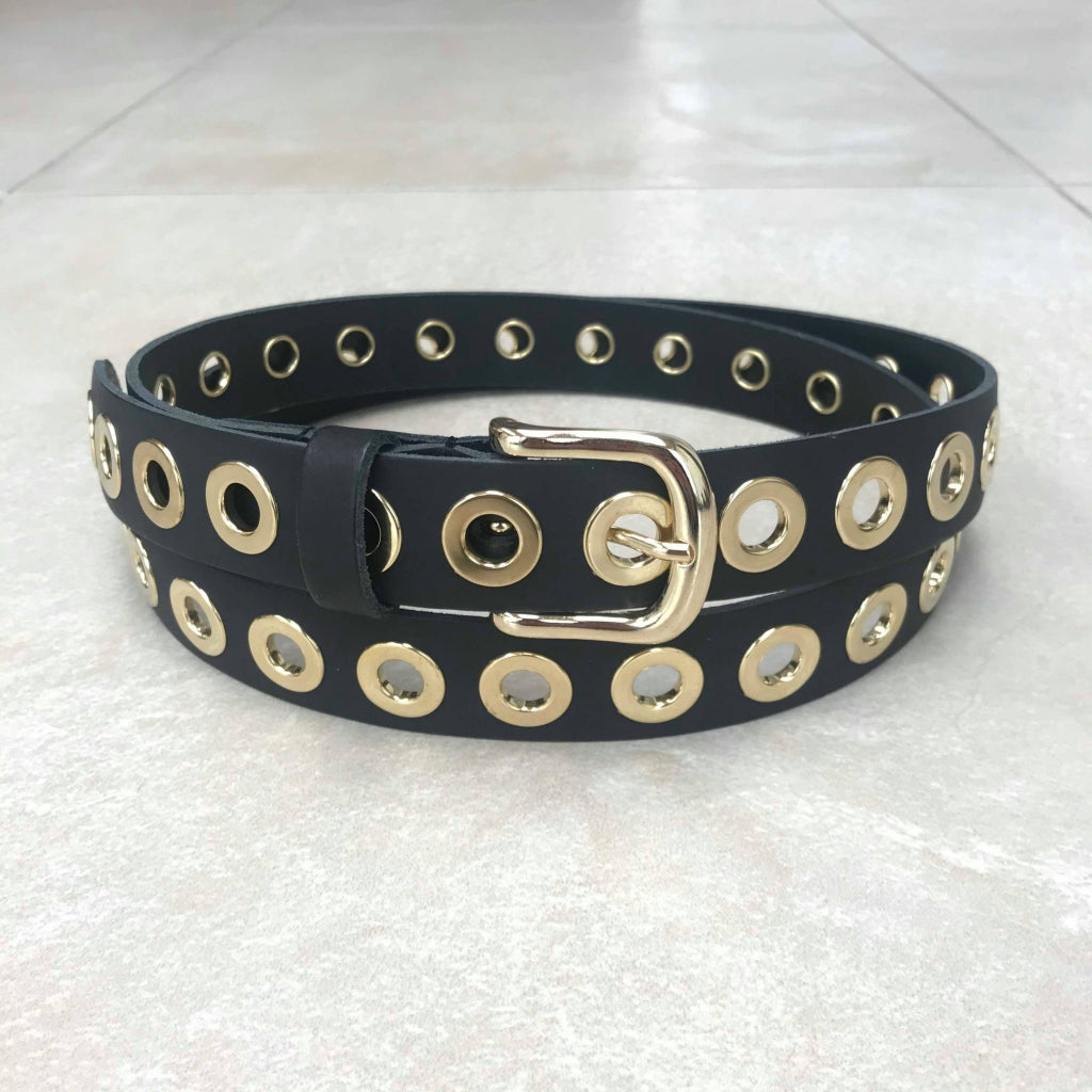 THREE M BELT MED GULD