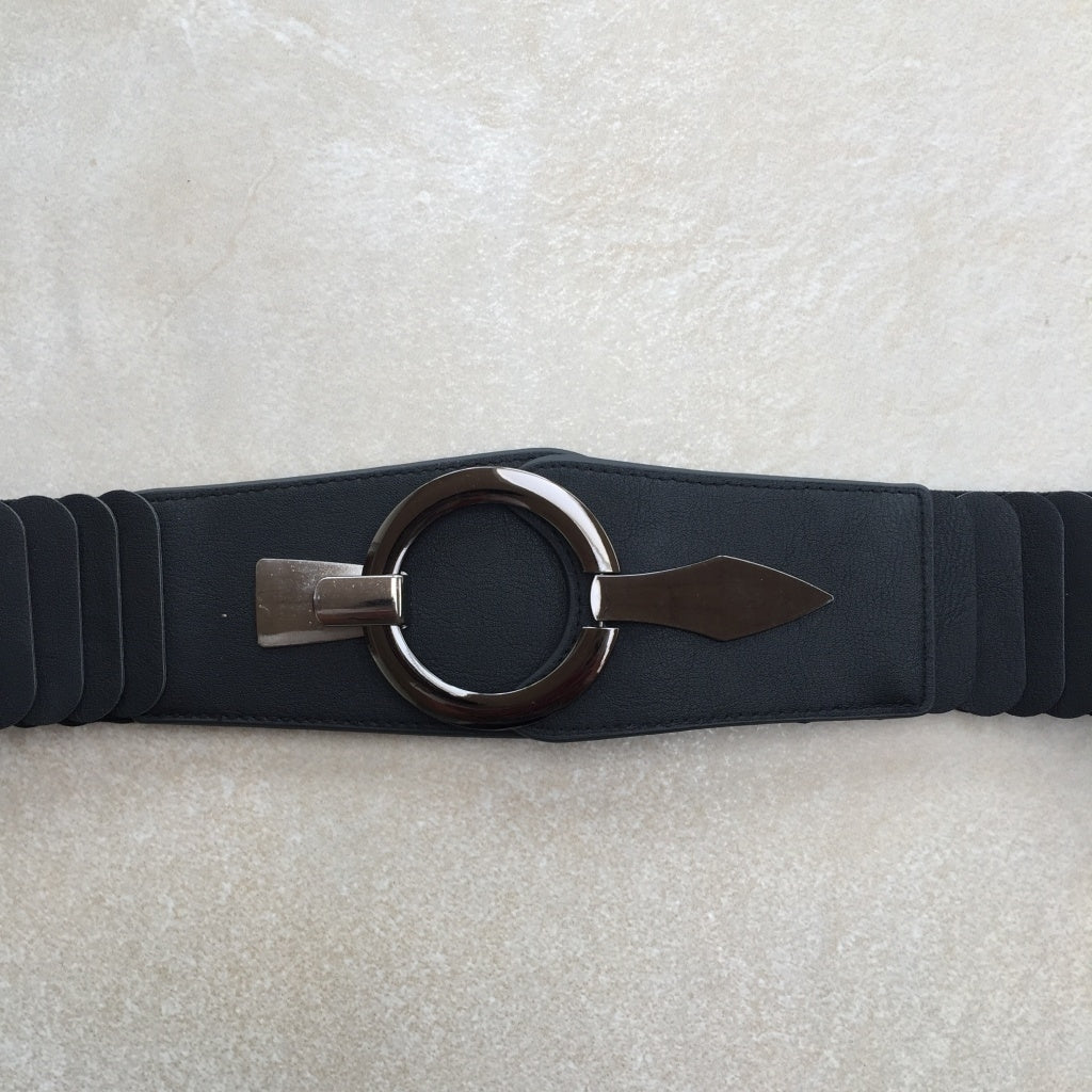 ELASTIK BELT THREEM (+FARVER) NAVY Seminkjole
