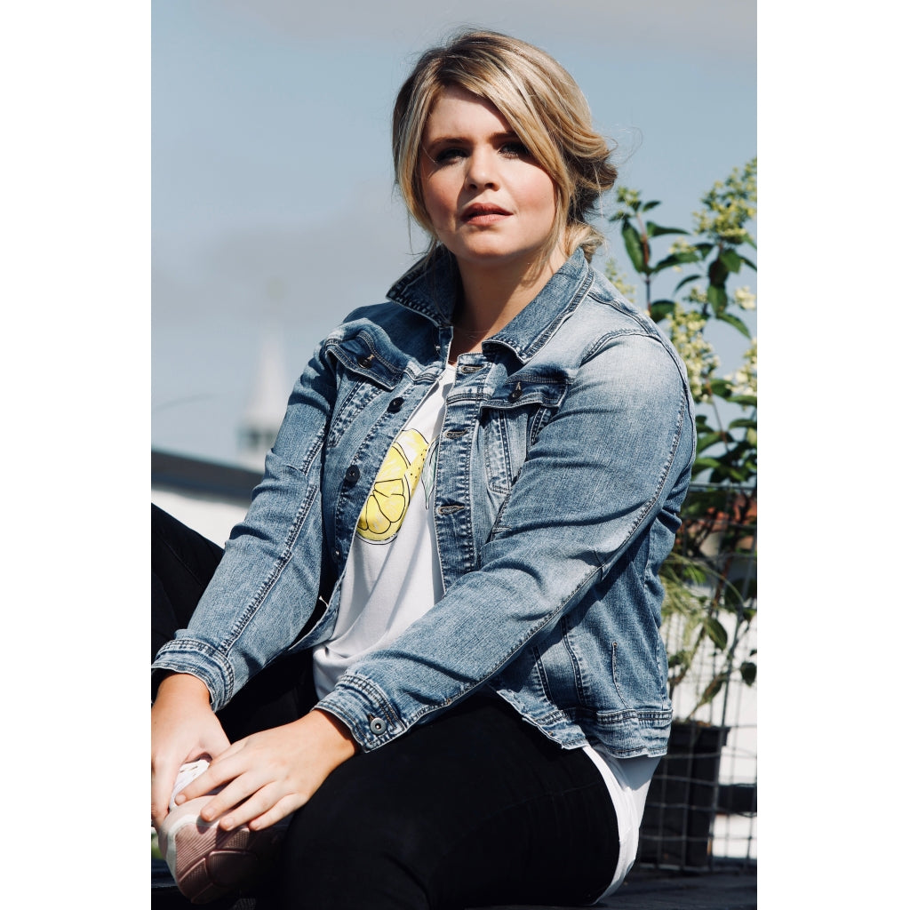 ZOEY FIA DENIM JACKET  Seminkjole