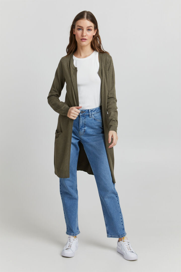 Pulz Sara Long Cardigan (+Farver)
