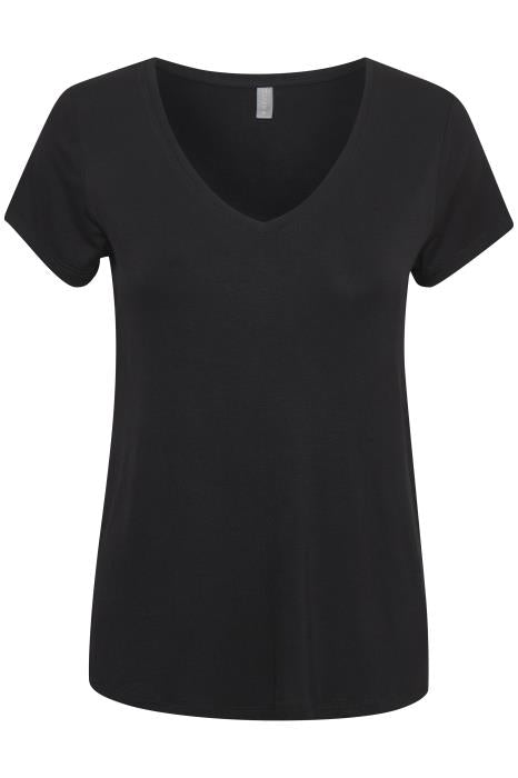 POPPY V-NECK T-SHIRT CULTURE (+FARVER)