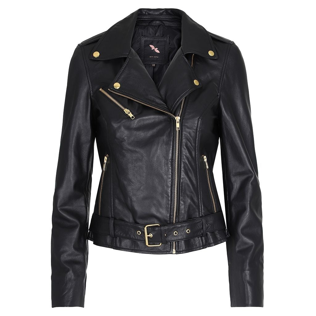 BIKER JACKET BUTTERFLY CPH.  Seminkjole