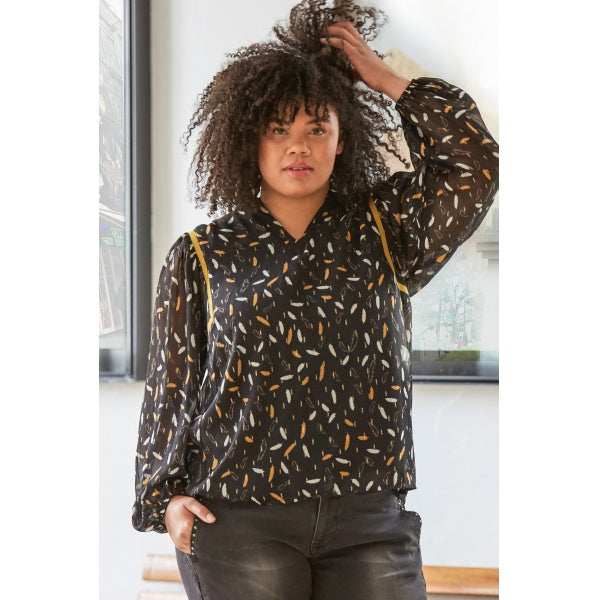 PAYTON BLOUSE ZOEY  Seminkjole