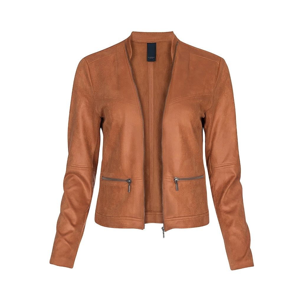 MAISE COATED JACKET ONE TWO (+FARVER) BRANDY / 32 Seminkjole