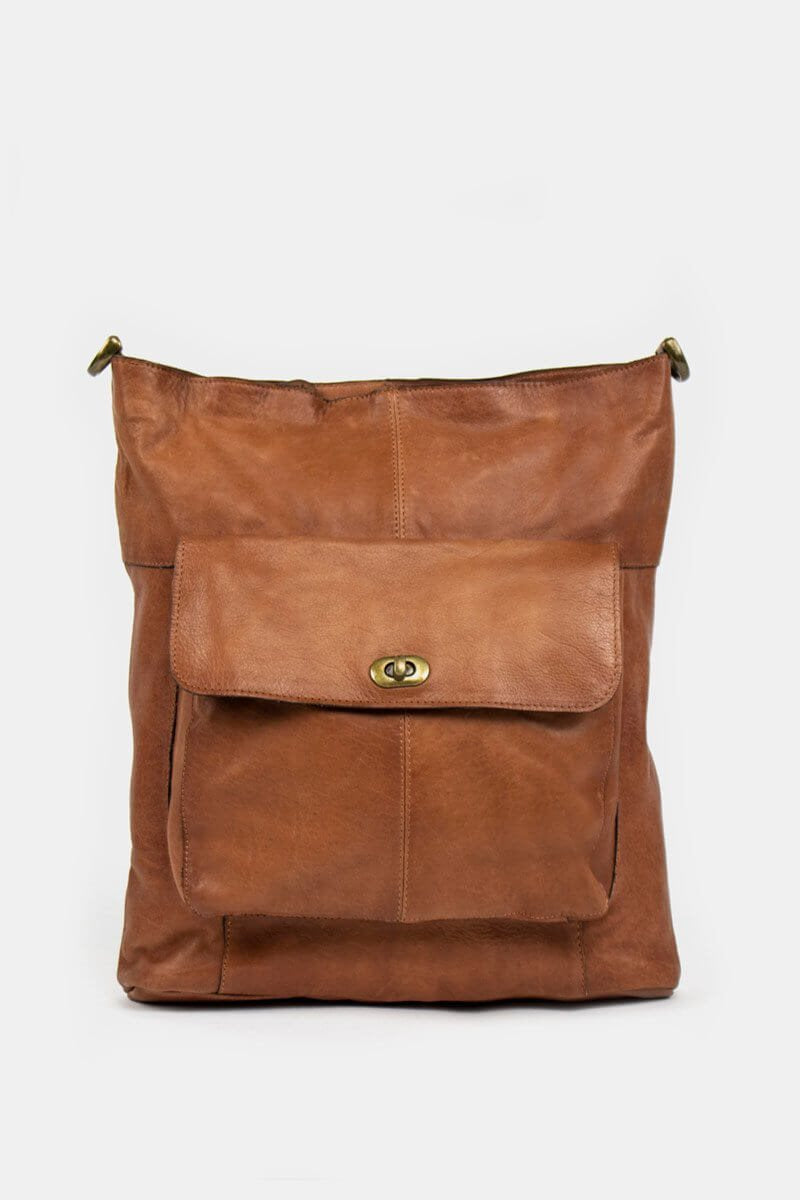 BAG LARGE - RE.DESIGNED BY DIXIE (+FARVER) WALNUT Seminkjole