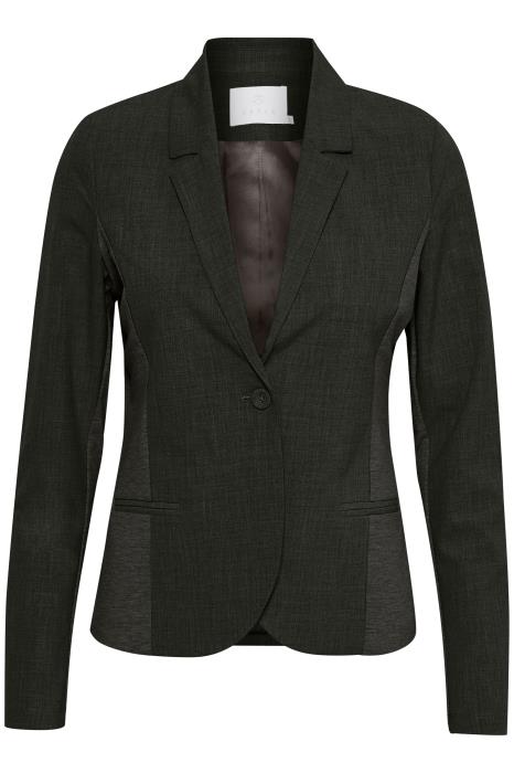 JILLIAN BLAZER - KAFFE (+FARVER) GREY MELANGE / 46 Seminkjole