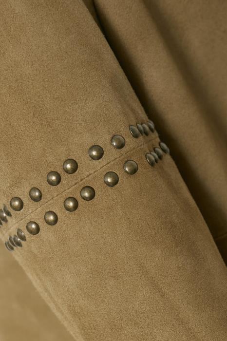 CUBEAL SUEDE SHIRTJACKET CULTURE  Seminkjole