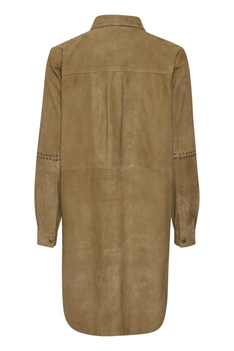 CUBEAL SUEDE SHIRTJACKET CULTURE  Seminkjole