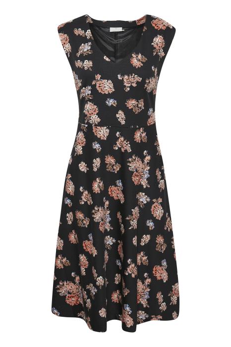 KAVELINA DRESS KAFFE  Seminkjole